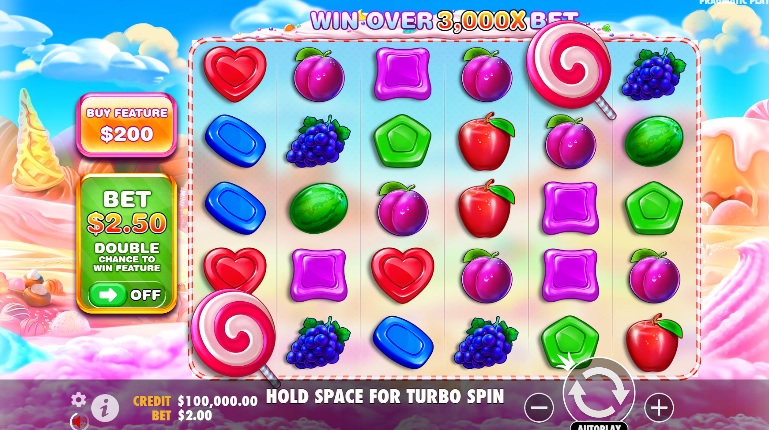 Features of Sweet Bonanza slot